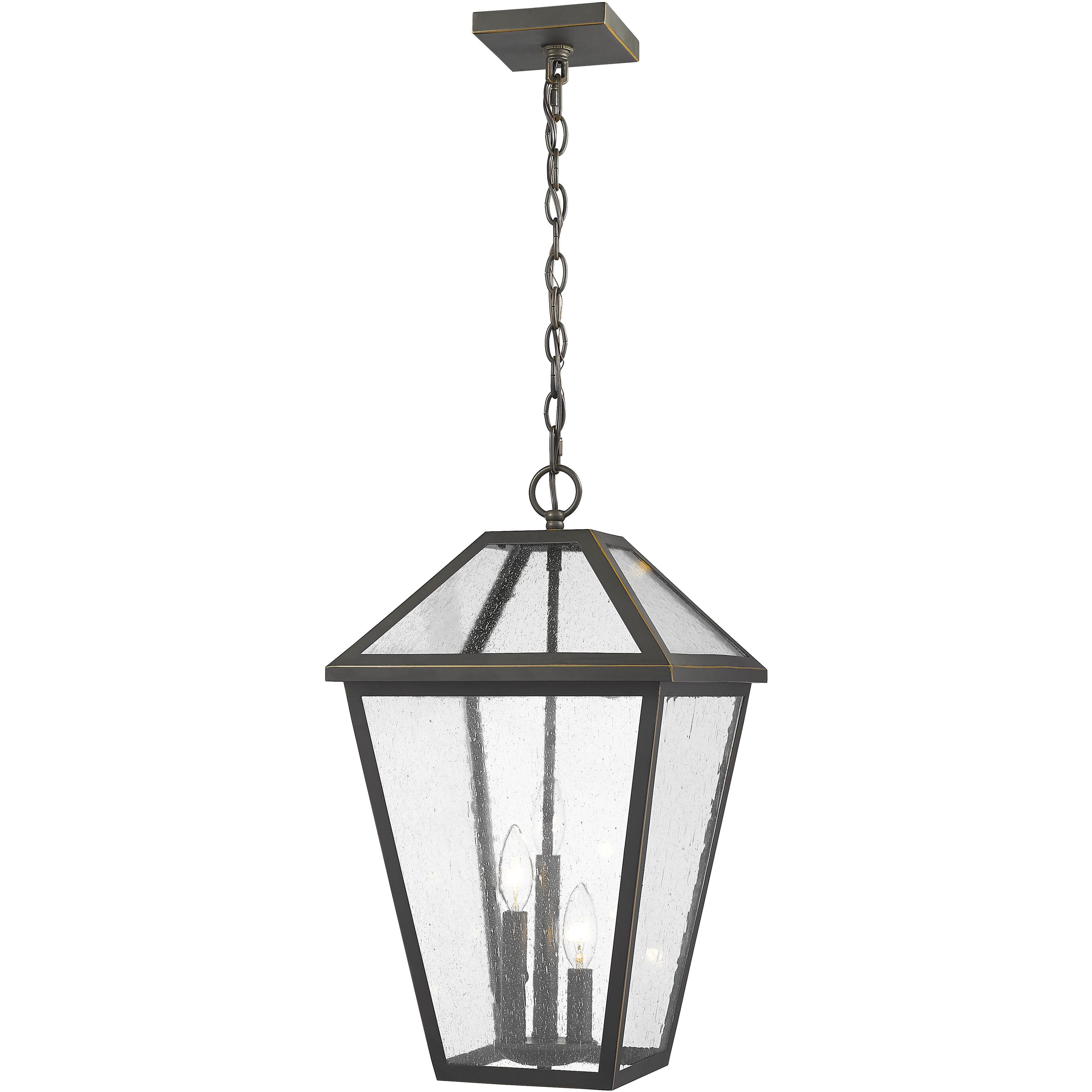 Talbot 3 Light 12.25 inch Outdoor Pendant/Chandelier