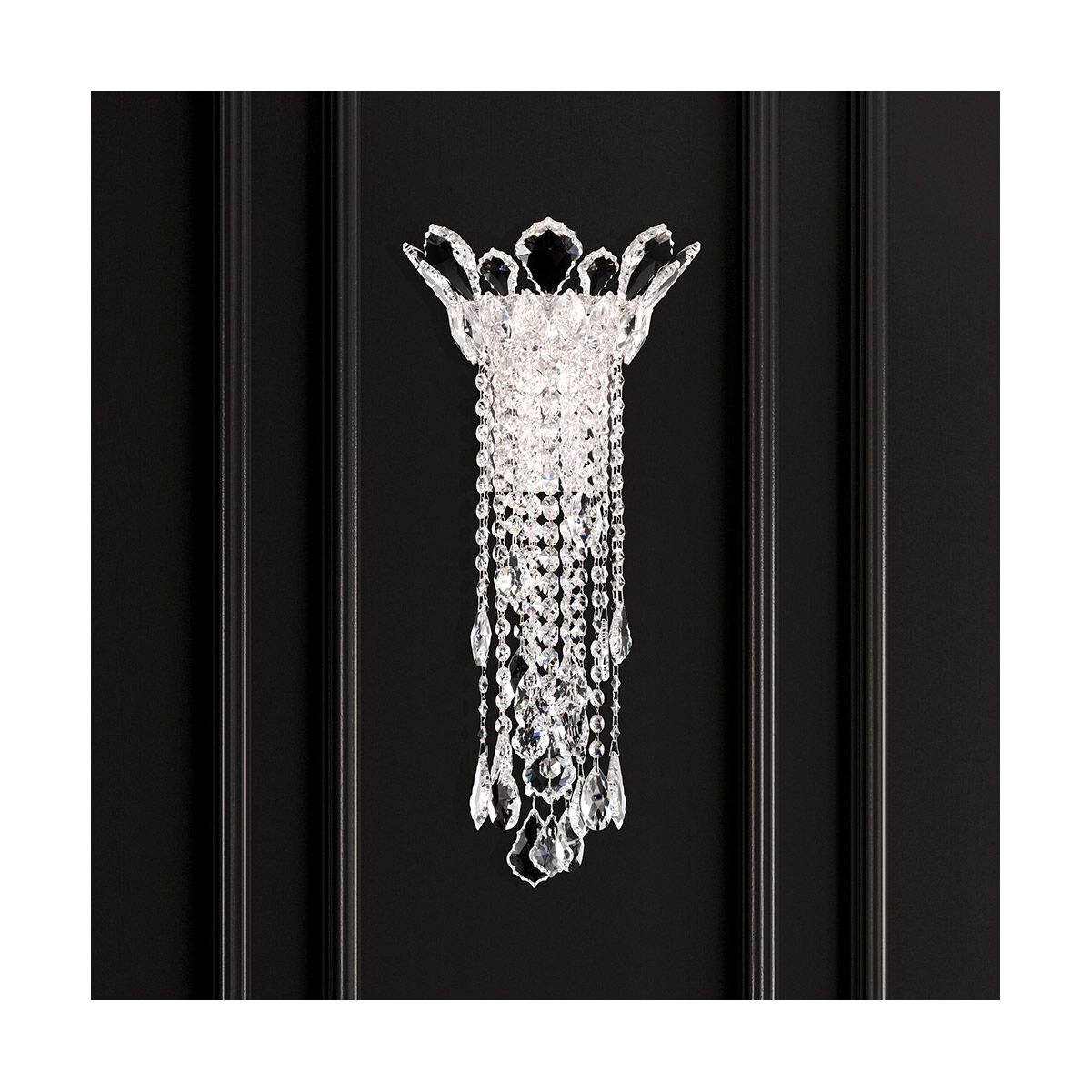 Trilliane Strands 2 Light 7.5 inch Polished Stainless Steel Wall Sconce Wall Light