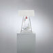 Forever Flora 31.6 inch 7.00 watt Polished Chrome Table Lamp Portable Light in Red Rope, Red Rope