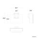 Beyond Madison LED 4 inch White ADA Wall Sconce Wall Light, Beyond