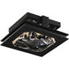 Enchante LED 10 inch Black Flush Mount Ceiling Light, Beyond