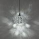 Beyond Fazzoletto LED 4.4 inch Black Pendant Ceiling Light, Beyond