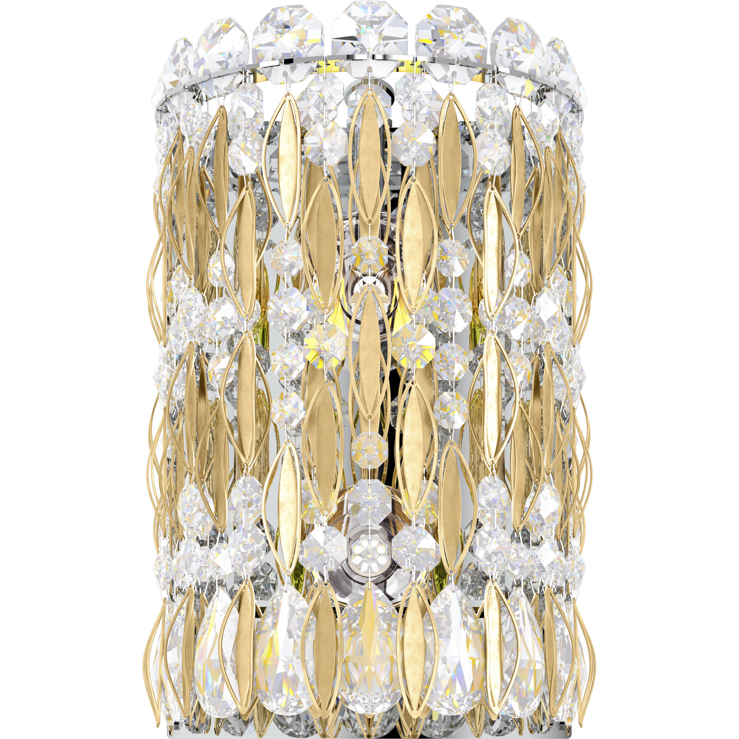 Sarella 2 Light 7 inch Heirloom Gold Bath Vanity & Wall Light in Heritage