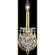 Signature Napoli 1 Light 7.8 inch Heirloom Gold Wall Sconce Wall Light, Schonbek Signature