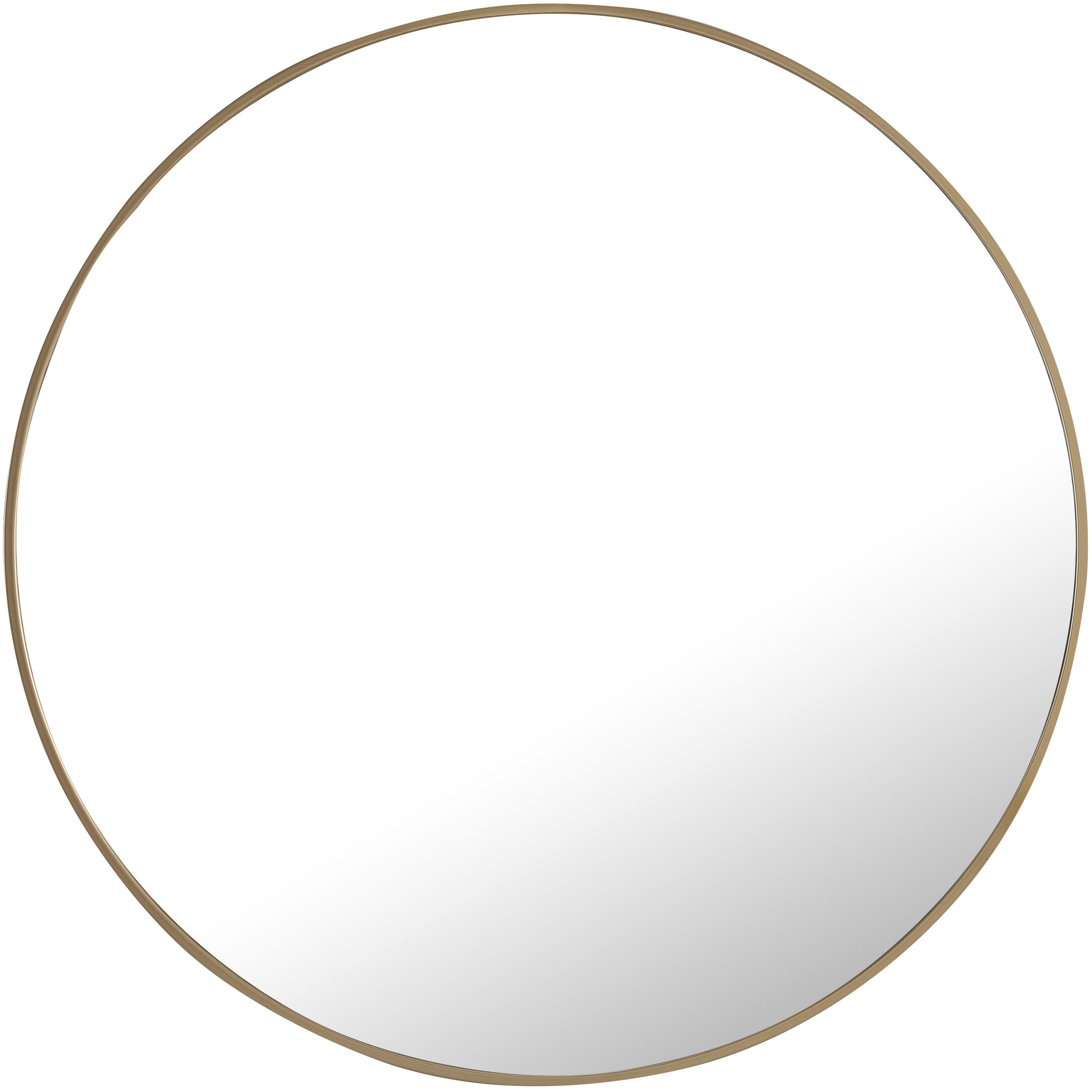 Eternity 32 X 32 inch Brass Wall Mirror