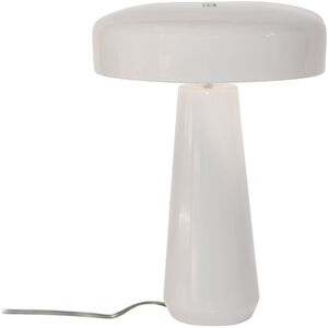 Portable 17.75 inch 60 watt Sienna Brown Crackle Table Lamp Portable Light