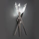 Beyond Solitude LED 5.4 inch Antique Nickel Wall Sconce Wall Light, Beyond
