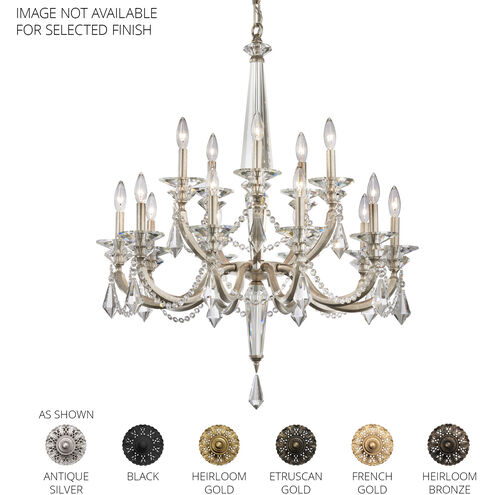 Verona 15 Light 32.5 inch Heirloom Gold Chandelier Ceiling Light, Schonbek Signature