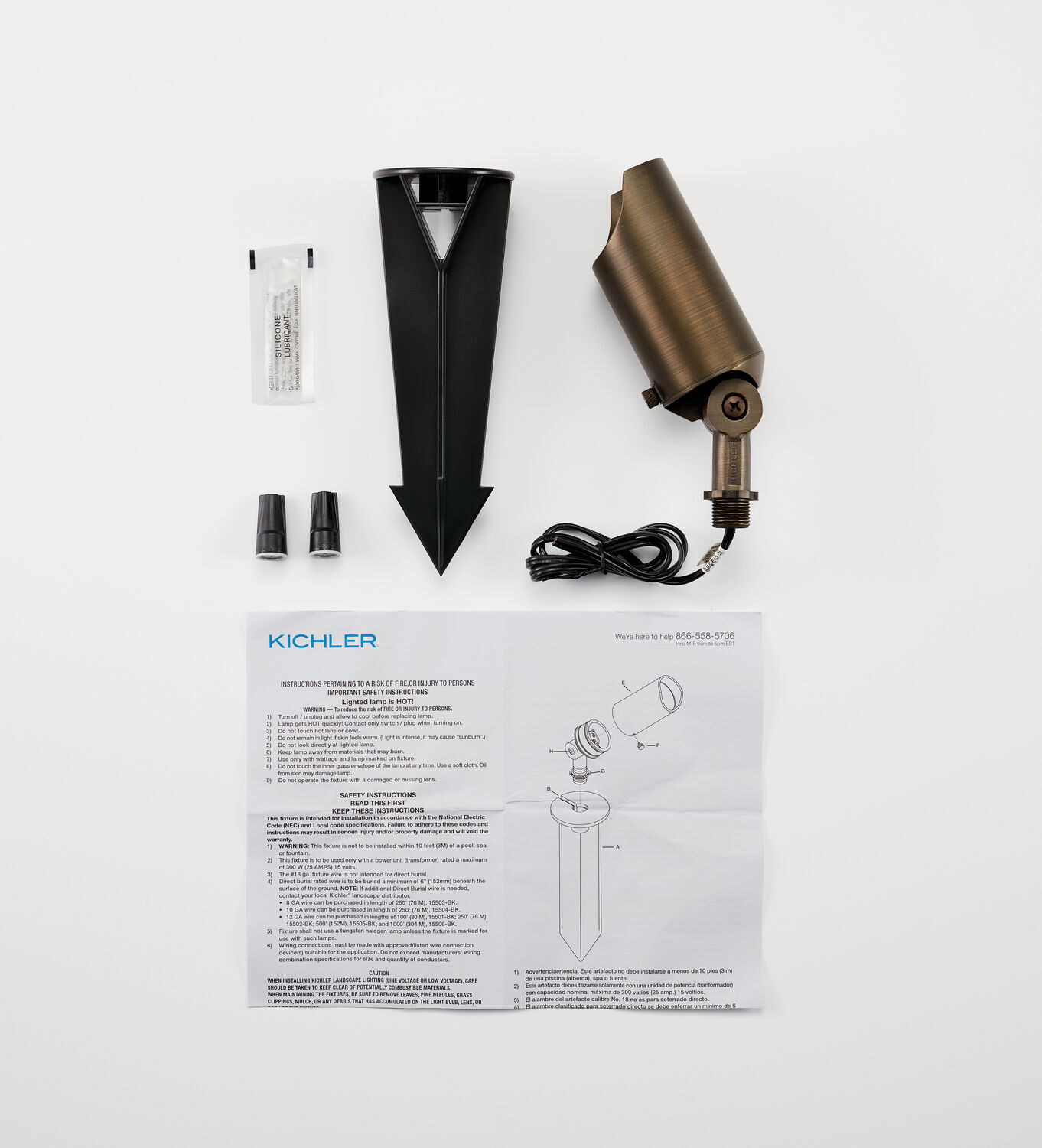 Independence 1 Light 6.00 inch Landscape Accent Light