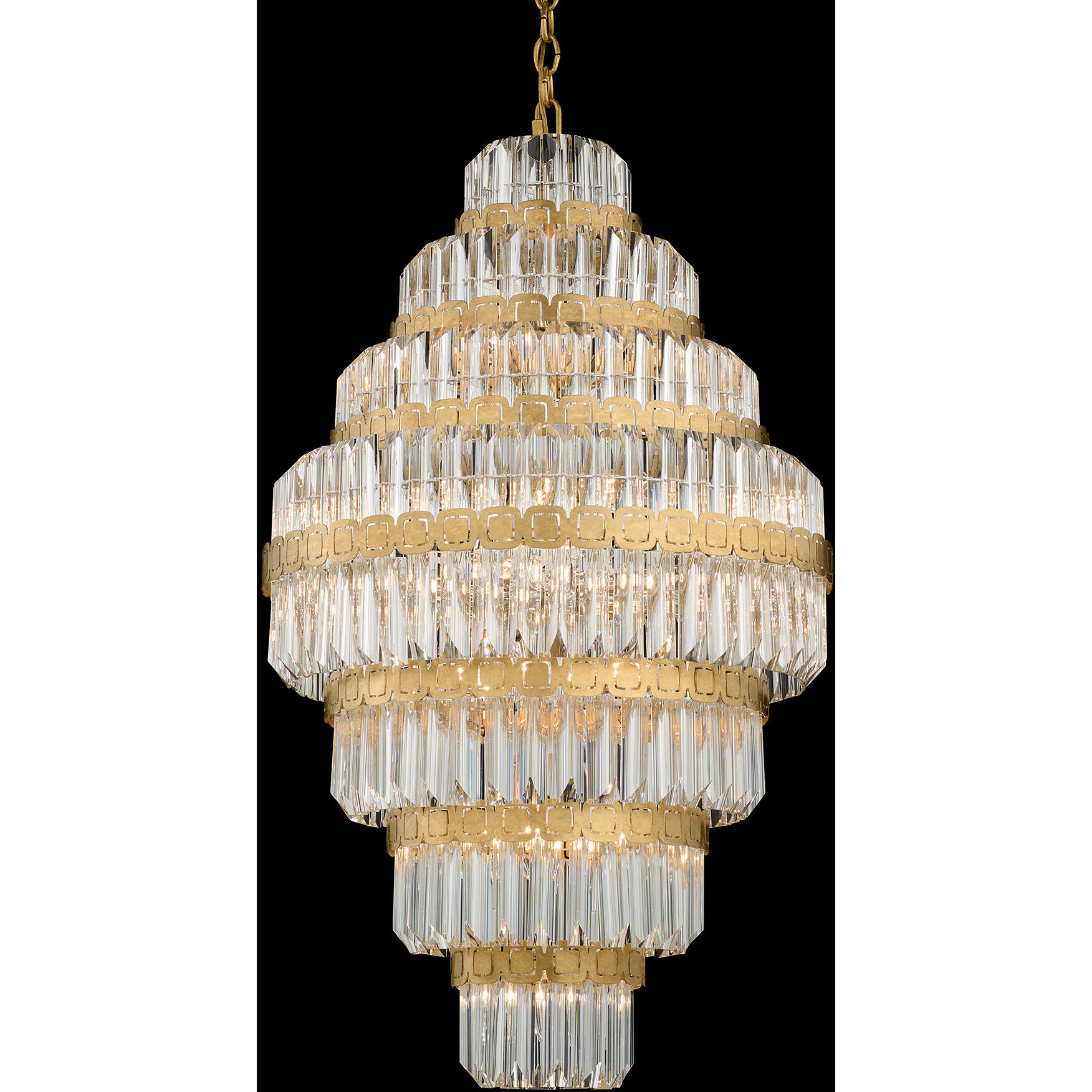 Signature Alina 25 Light 22 inch Heirloom Gold Pendant Ceiling Light