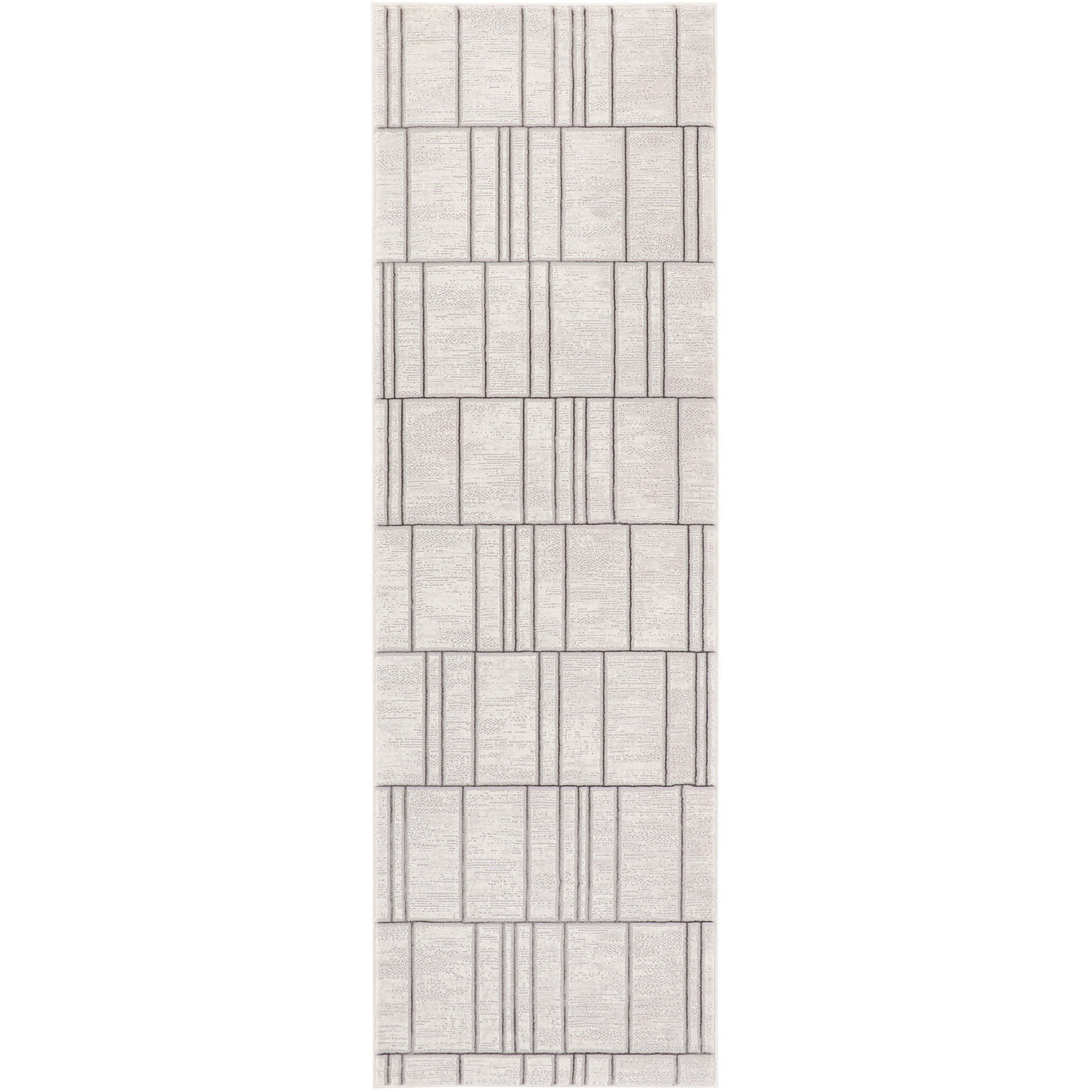 Veleka Black and Ivory Indoor Rug