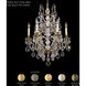 Bordeaux 6 Light Heirloom Gold Chandelier Ceiling Light in Heritage