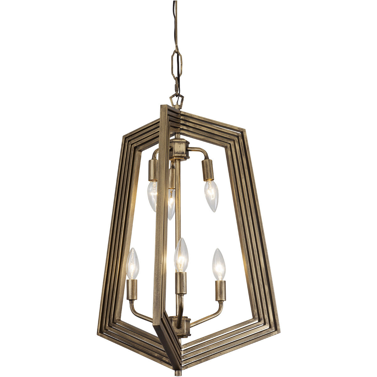 Gymnast 6 Light 20.00 inch Foyer Pendant