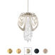 Forever Starfall LED 22 inch Black Pendant Ceiling Light