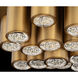 Beyond Tamara LED 19.1 inch Aged Brass Flush Mount Ceiling Light