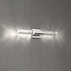 Beyond Cru LED 22 inch Polished Nickel Bath Vanity & Wall Light, Beyond