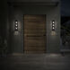 Beyond Strata LED 22 inch Black Outdoor Wall Light, Beyond