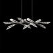 Beyond Solitude LED 59.6 inch Antique Nickel Linear Pendant Ceiling Light