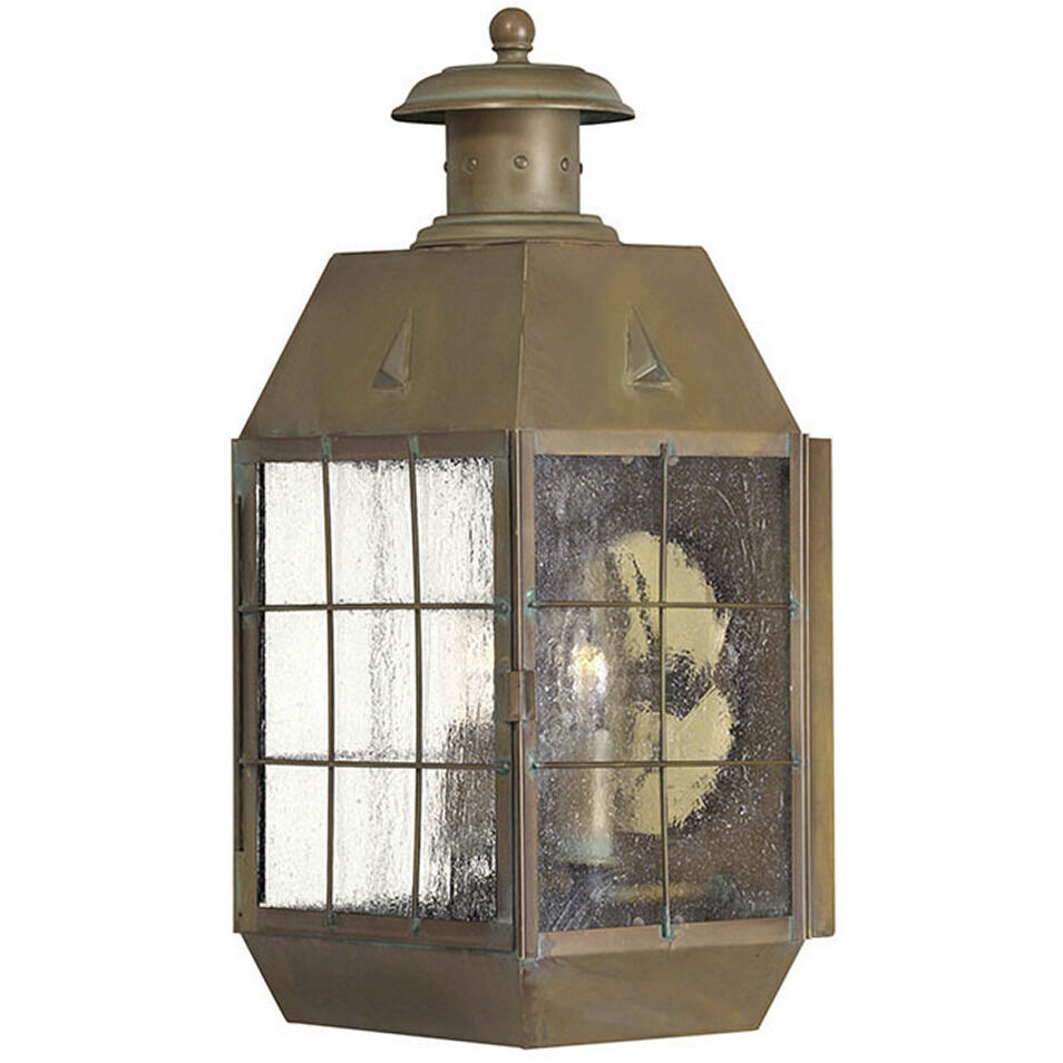 Heritage Nantucket Outdoor Wall Mount Lantern, Medium