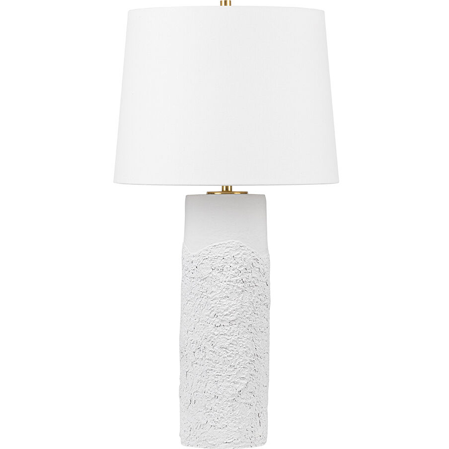 Tolland 31.25 inch 15.00 watt Aged Brass Table Lamp Portable Light