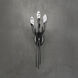 Signature Secret Garden LED 5.4 inch Black Wall Sconce Wall Light, Schonbek Signature