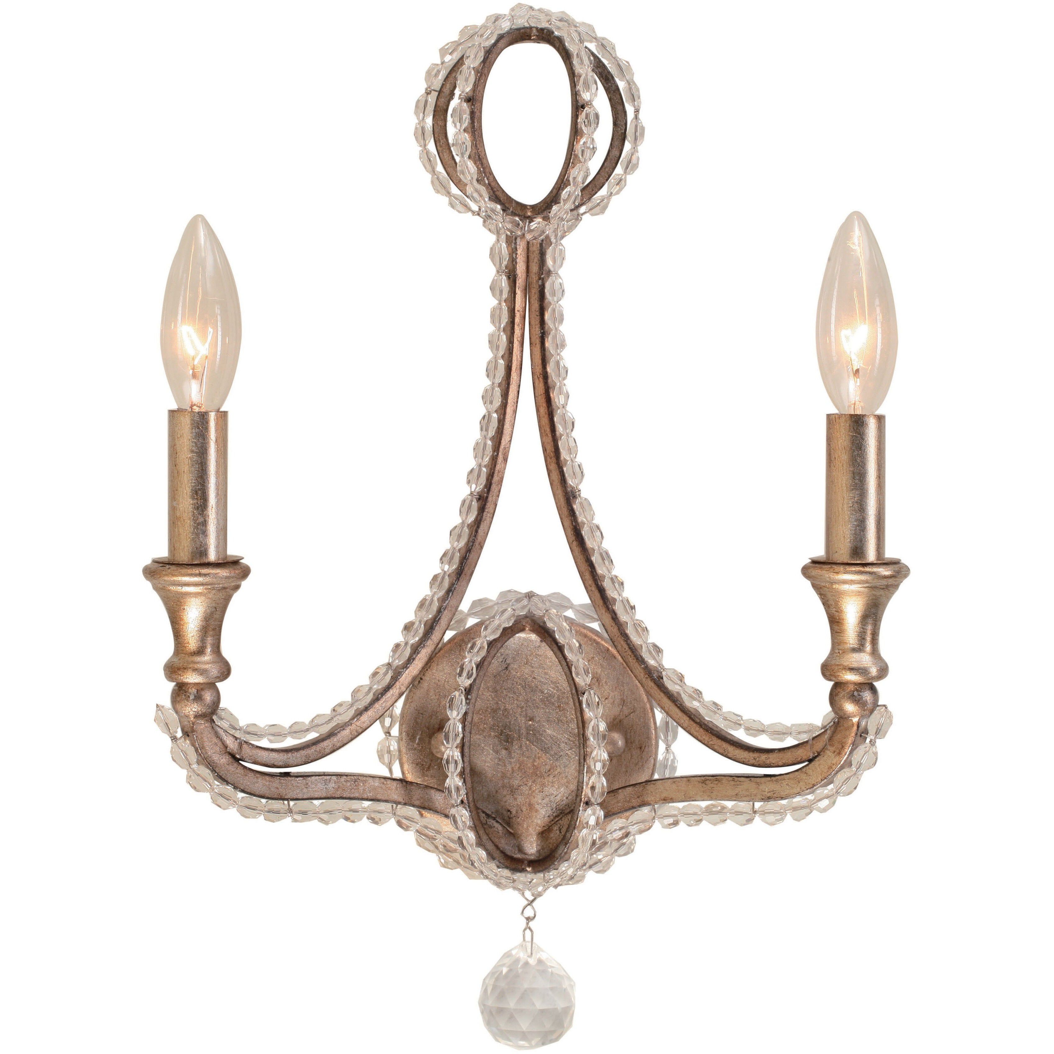 Garland 2 Light 12 inch Distressed Twilight Sconce Wall Light