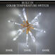 Beyond Solitude LED 48 inch Aged Brass Chandelier Ceiling Light