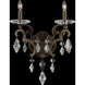 Signature Tamerlaine 2 Light 14.25 inch Black Wall Sconce Wall Light