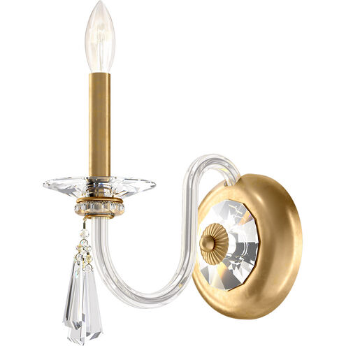 Savannah 1 Light Heirloom Gold Wall Sconce Wall Light