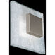 Beyond Fragment LED 3.13 inch Brushed Nickel ADA Wall Sconce Wall Light, Beyond