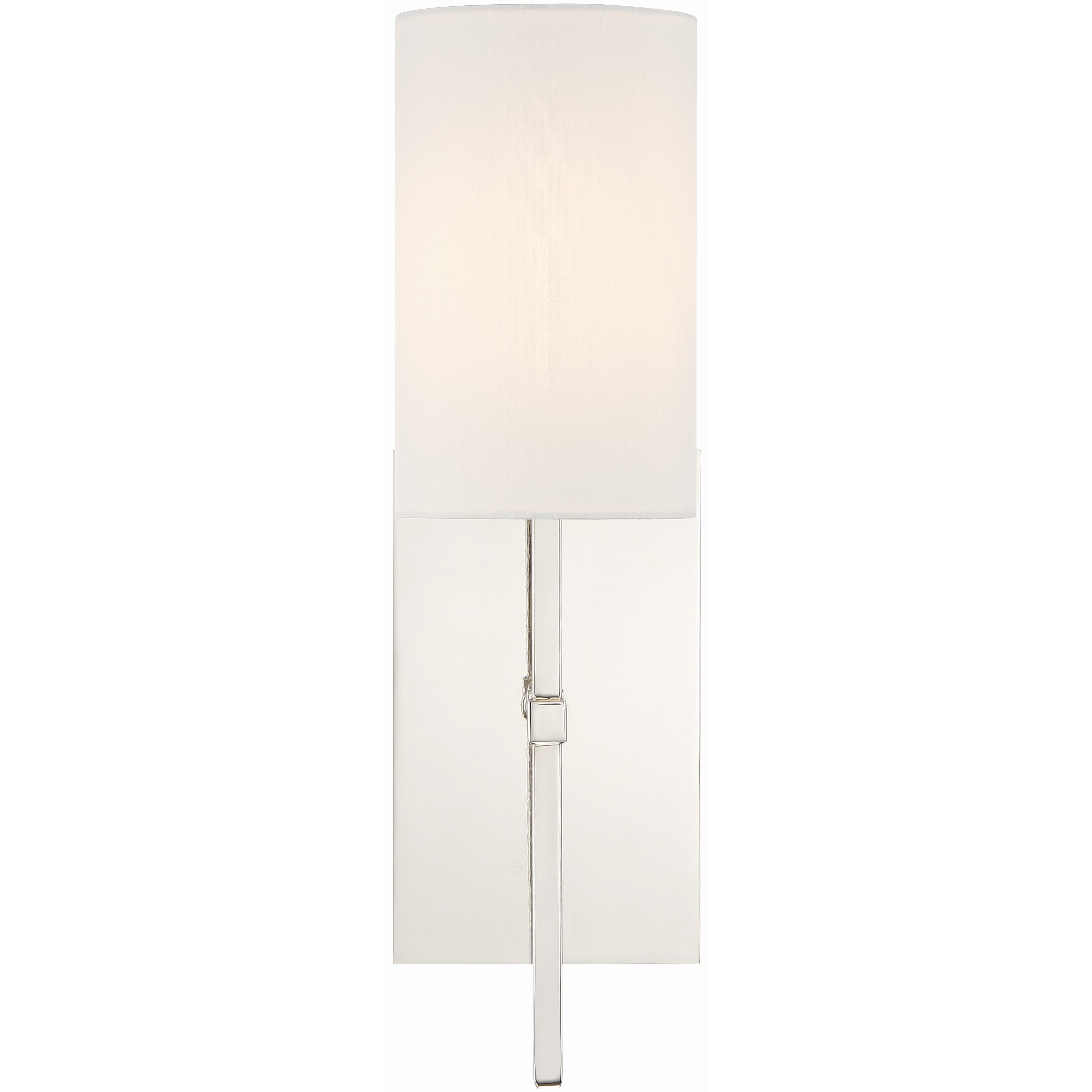 Veronica Bath Sconce Wall Light in Polished Nickel