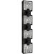 Beyond Pop Star LED 26 inch Black Outdoor Wall Light