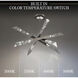 Beyond Solitude LED 28.5 inch Antique Nickel Semi-Flush Mount Ceiling Light