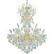 New Orleans 18 Light 36 inch Aurelia Chandelier Ceiling Light in Heritage