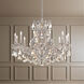 Sophia 12 Light 39 inch Antique Silver Chandelier Ceiling Light in Cast Antique Silver, Sophia Swarovski