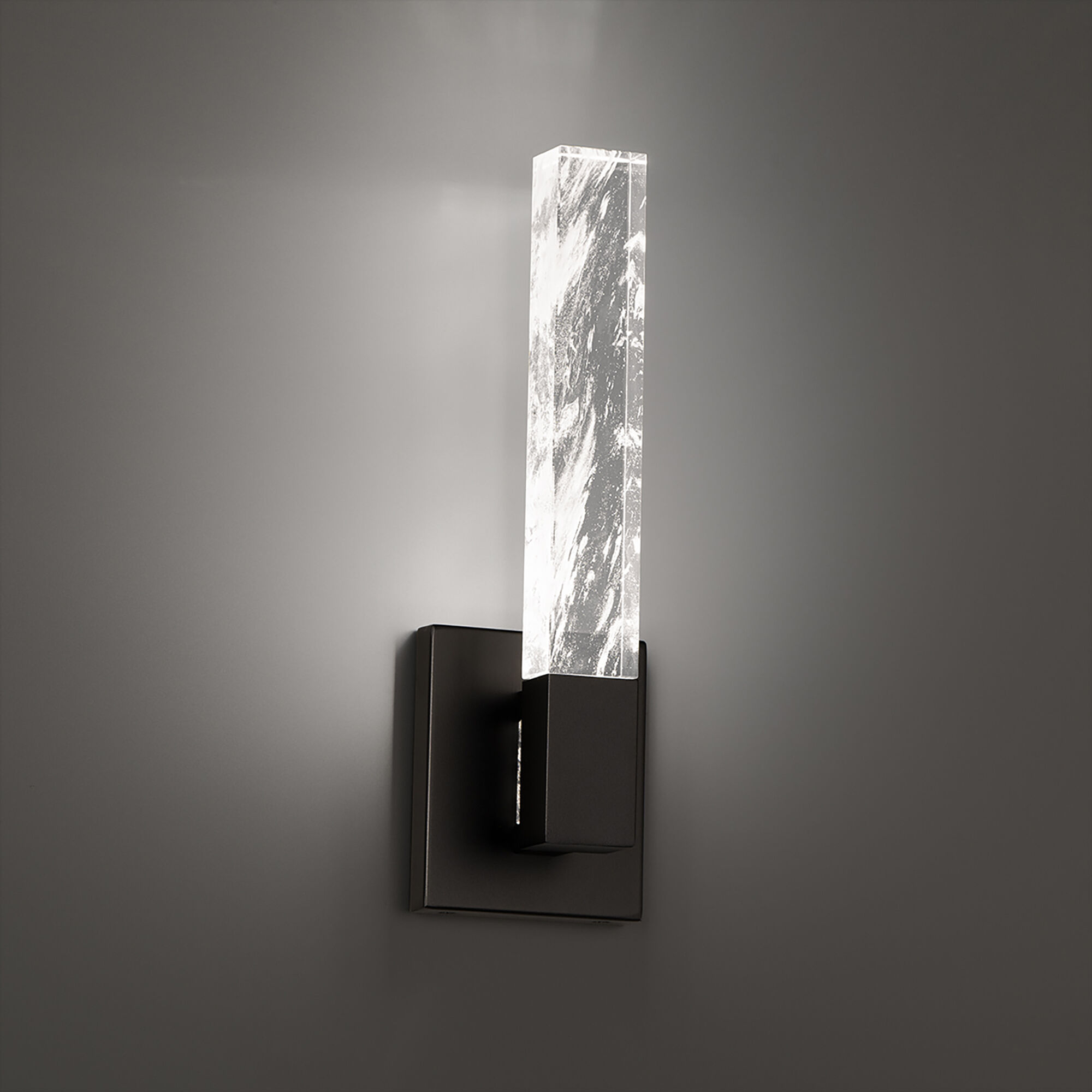 Beyond Baton LED 4 inch Black ADA Wall Sconce Wall Light