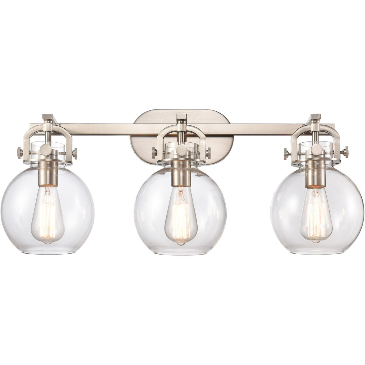 Newton Sphere 3 Light 27.00 inch Bathroom Vanity Light