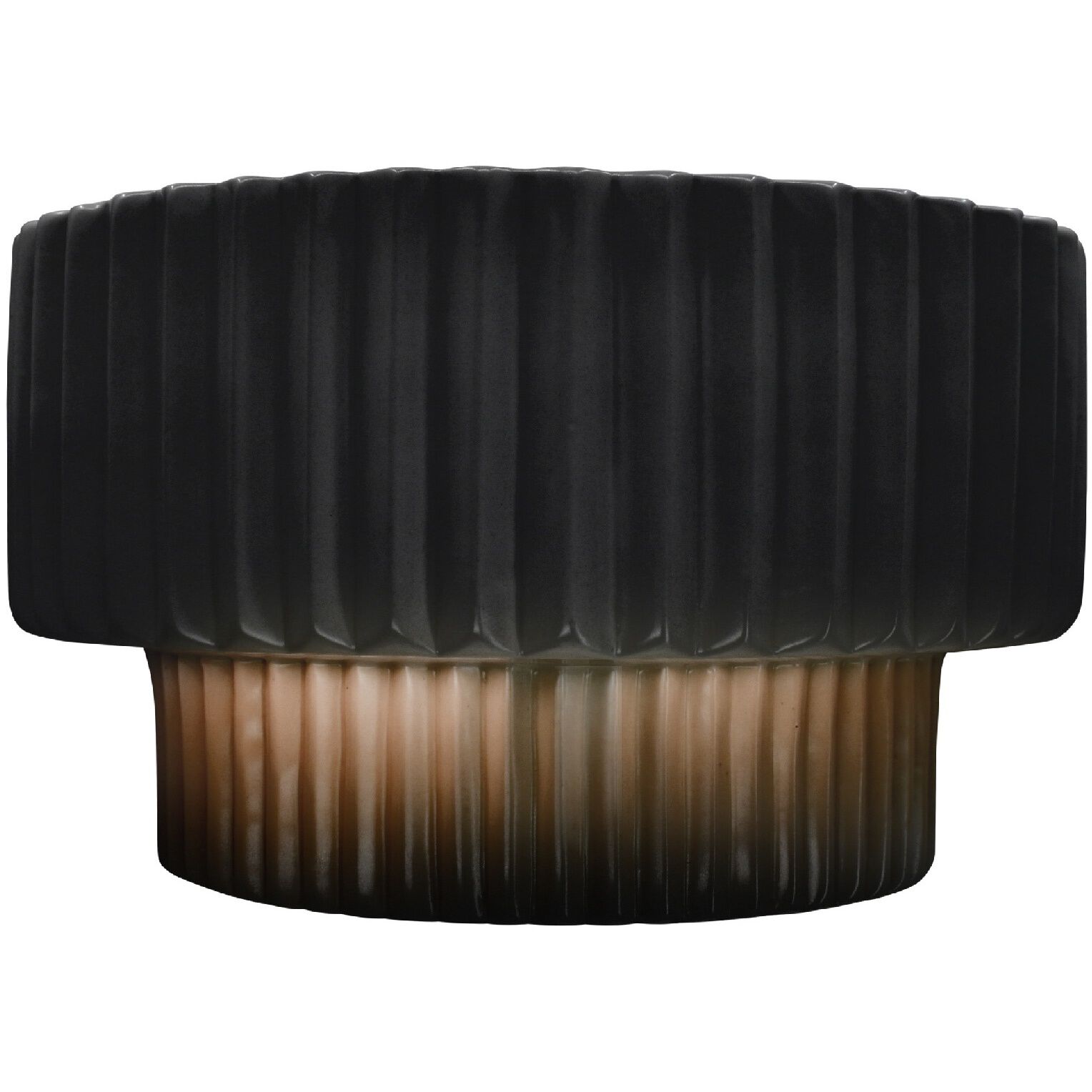 Ambiance LED 10 inch Gloss Black Wall Sconce Wall Light