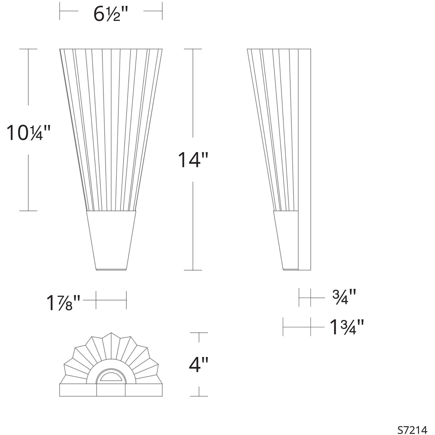 Origami LED 4 inch Polished Chrome ADA Wall Sconce Wall Light, Schonbek Signature