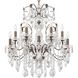 Century 12 Light Etruscan Gold Chandelier Ceiling Light