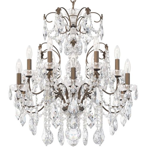 Century 12 Light Etruscan Gold Chandelier Ceiling Light