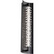 Beyond Bergy LED 5.88 inch Black Bath Vanity & Wall Light