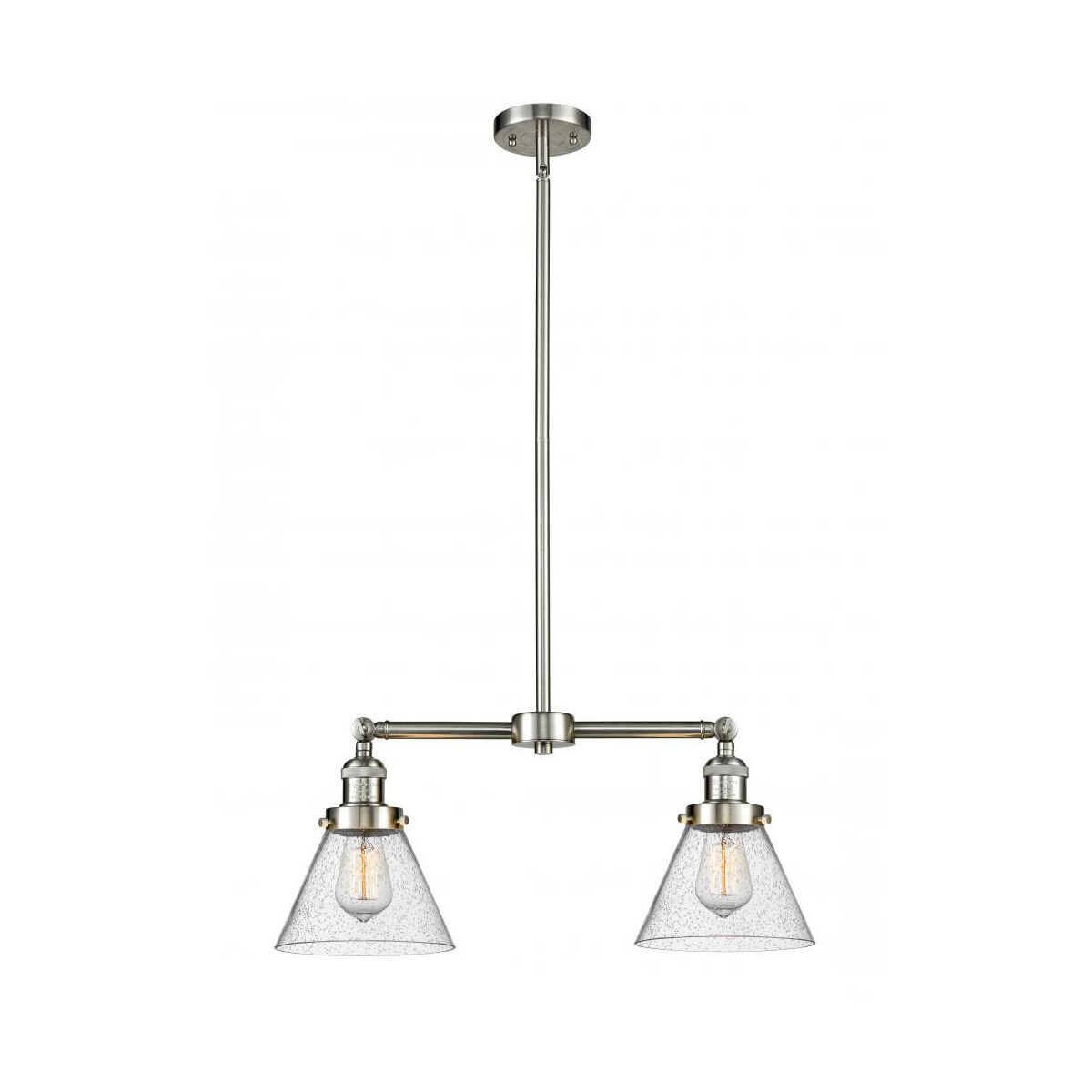 Franklin Restoration Large Cone 2 Light 21.00 inch Chandelier