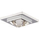 Beyond Madison Integrated LED Polished Chrome Recessed Light, New Construction or Remodel