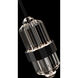 Beyond Silo LED 6 inch Aged Brass Mini Pendant Ceiling Light