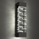 Beyond Labyrinth LED 32 inch Black Outdoor Wall Light, Beyond