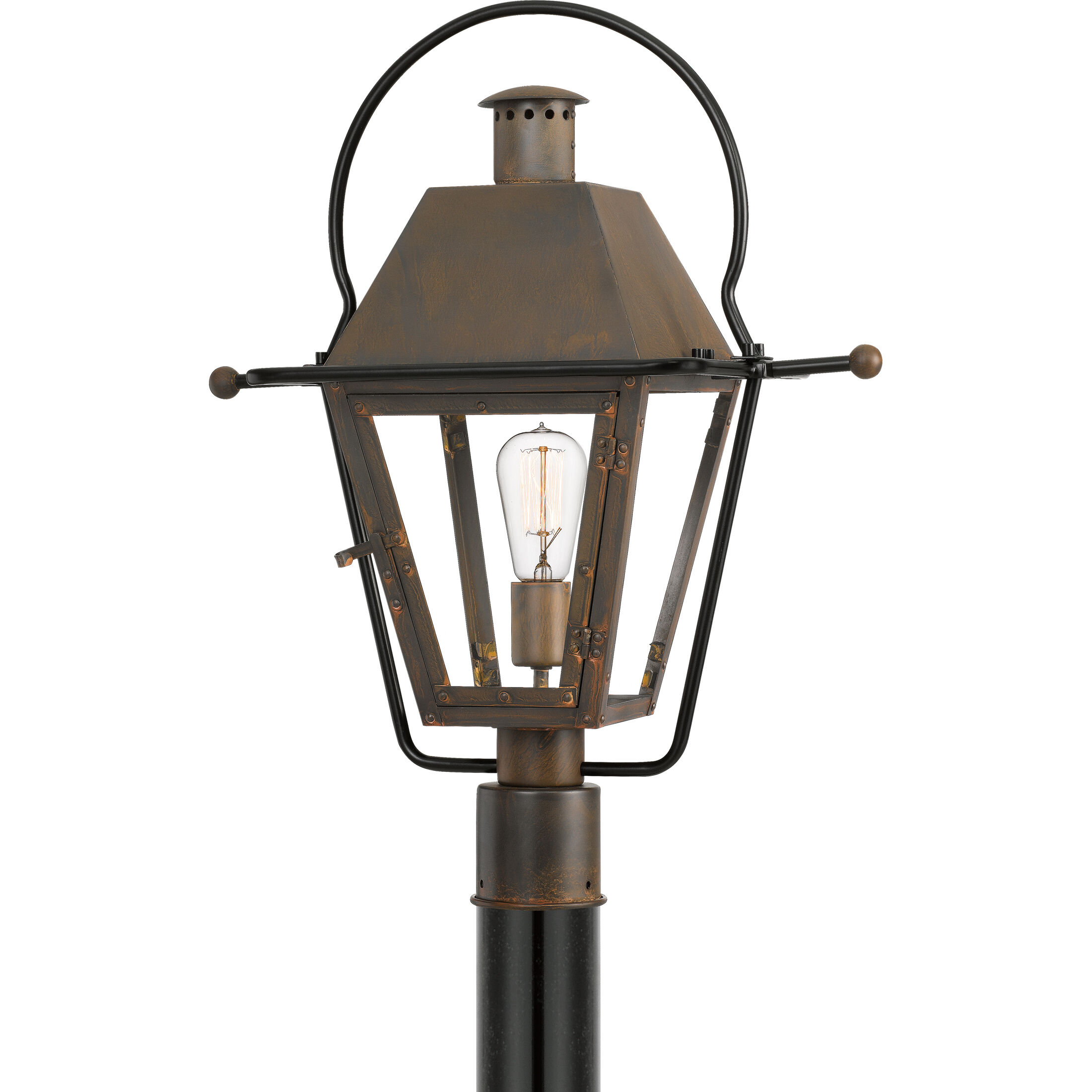 Rue De Royal 1 Light 17.75 inch Post Light & Accessory