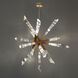 Solitude LED 35.5 inch Aged Brass Pendant Ceiling Light, Beyond