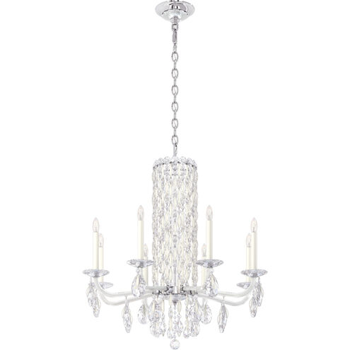 Siena 8 Light 30 inch White Chandelier Ceiling Light in Heritage