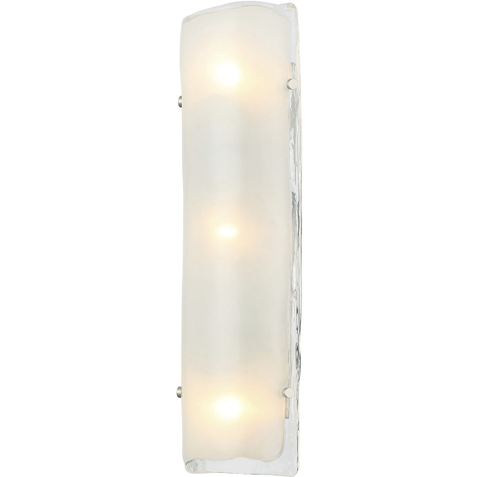 Fairchild 3 Light 6 inch Black and Polished Nickel with Satin Brass ADA Wall Sconce Wall Light